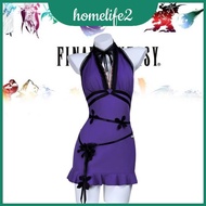Final Fantasy Tifa Lockhart Purple Costume for Role Play and Cosplay Shows