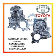 GENUINE TOYOTA REVO GUN125INNOVA GUN142GUN143 WATER PUMP (ENGINE 1GD2GD) 16100-09710