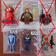LEGO Star Wars 人仔 Queen Amidala/ Jedi Bob/ Shaak ti/ Super Battle Droid/ Tactical Droid/ Scout troop