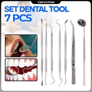 TaffOmicron Dentist Dental Tool Set 7 PCS - 4012