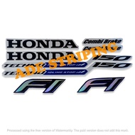 STIKER STRIPING LIS BODY MOTOR VARIO 150 2016 2017 ISS STRIPING VARIO LED 150 STANDAR FULL SET