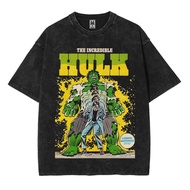 T-shirt oversize hulk washed washing vintage tee