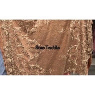 Feb061 Fabric- Tulle/Brocade Kebaya Material Per 0.25 Meters Bridal Kebaya Kebaya Graduation Party Dress Kebaya *