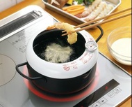 日本製 天婦羅鍋連溫度計