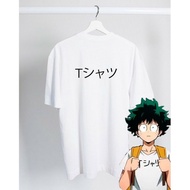 Anime T-shirt Boku No Hero my hero academia deku school cosplay