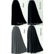 stock) SKIRT KEMBANG LYCRA AGift  (Ready