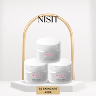 Nisit (นิสิต) 3กระปุก นิสิตครีม (NISIT CREAM) ครีมเกลือชมพู บำรุงผิวหน้า