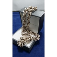 925 Sterling Silver Dragon Domineering Necklace ~ 69.4 G