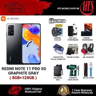 Redmi Note 11 Pro 5G (8GB RAM + 128GB ROM) - READY STOCK | 108MP Rear Camera | 120hz AMOLED | 67W Turbo Charging