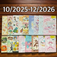 sanrio planner 2026 schedule book Disney From Japan 10/20/25-12/2026 Daiso Calender Calendar