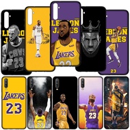 Soft Casing Samsung Galaxy A02 A32 5G A72 4G A02S M02 Silicone Cover Black Lluxury E2-GB1 23 LeBron 