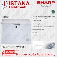 Code Sharp Chest/Box Freezer 205 Liter Frv-200