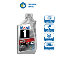 Nhớt tổng hợp Mobil 1 4T 10W40 Racing cao cấp cho xe máy 946ml