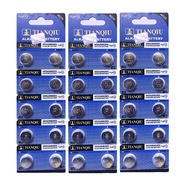 [SG] [30 Pieces] TIANQIU AG13 SR44SW LR44 Alkaline Button Battery