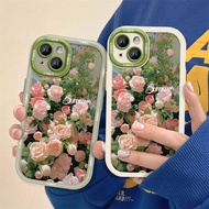 SC Niche Xs Xr12prom คู่ผลไม้14เคสโทรศัพท์แบบเต็มหน้าจอดอกกุหลาบสีชมพู Apple iPhone 13ผู้หญิง11