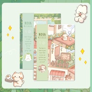 [TẶNG BÚT BI] Lốc 5 Vở kẻ ngang Hải Tiến 120 trang NOVA 3293 - Định lượng 70gsm - Gáy đóng ghim bìa 