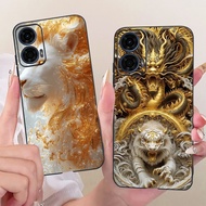 For Motorola Moto G24 Power Case Luxury Dragon Cool Cartoon TPU Soft Silicone Cover For Moto G24 XT2
