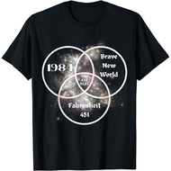 Newest 1984 Brave New World You Are Here Dystopia T-Shirt