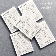 Beauty Salon Flowing Water Sheet Haircut Sheet Staff Member Registration Form Cash Register Hairdres