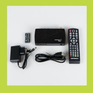 Digital Satellite TV Tuner Box Receiver 1080P DVB-T2 - Black