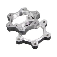 Bicycle Disc Flange Disc Brake Disc Pad 6-Hole Threaded Modified Rotary Adapter Disc Base 44/48MM SV