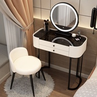 New Solid Wood Dressing Table Bedroom Simple Small Apartment Makeup Mirror Table Cabinet b78e AF2V