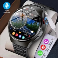 LIGE Smart Watch Men Watch AMOLED HD Screen Bluetooth Call GPS NFC Heart rate SmartWatch 2024 New