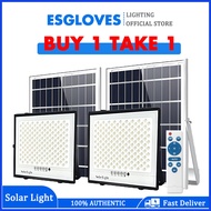 ESGLOVES solar light 1000W lampu suria cahaya yang kuat IP67 kalis air luar