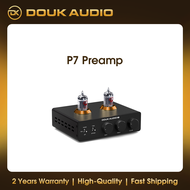 Douk Audio P7 MM Phono Stage Stereo Tube Preamplifier with High-Pass Filter