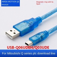 Mitsubishi PLC Programming Cable Mitsubishi Q06UDEH Q03UDE And MINI PLC Download USB-Q Cable
