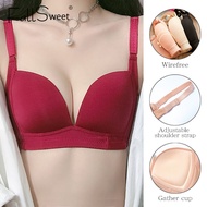FallSweet Wireless Bras for Women Plus Size Sexy Lingerie Push Up Underwear Long Line Soft Brassiere A B Cup