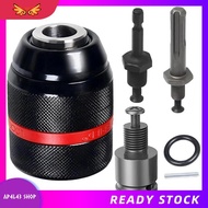 [ap4l43.] Keyless Drill Chuck Drill Hex Chuck Sds Chuck Adapter