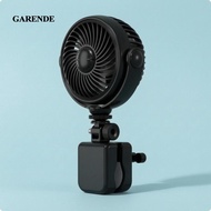 [Garende] Quiet Clamp-on Fan with Rechargeable Battery Compact Stroller Fan with Clamp