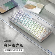 AULA/Tarantula F3061 Mini Keyboard Wired Small Laptop Light Tone Office Typing Portable