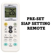 UNIVERSAL AIRCOND REMOTE | 1000 in1 Aircond Remote Suitable All Remote Brand 100%Original (CHUNGHOP)