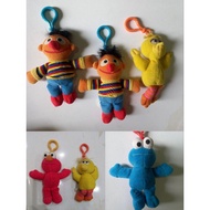️2nd soft Toys keychain Sesame Street Plush Toys Elmo Soft Toys big birds keychain big birds soft to