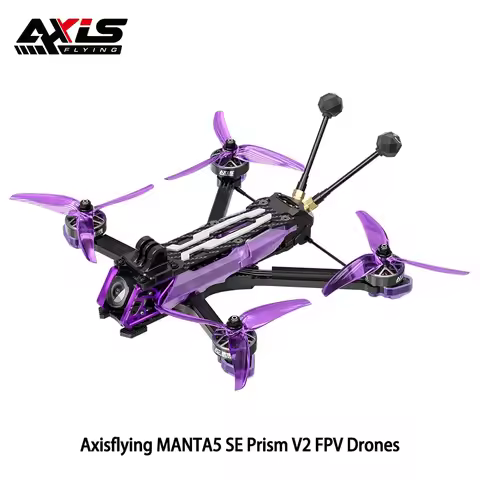 Axisflying MANTA5 SE Prism V2 TBS/ELRS 2.4G FPV Drones WideX/DC 5Inch O4 Pro Analog/O4 PNP With GPS 