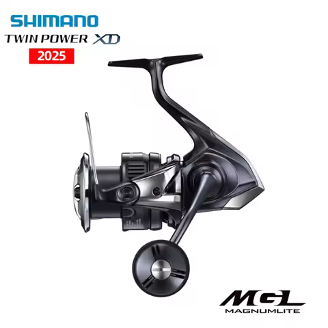 2025 SHIMANO TWIN POWER XD Spinning Fishing Reel 10+1BB MAX DRAG 9-11KG Seawater Freshwater