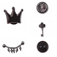 [1195] 洞洞鞋扣 / 配飾 - 復古金屬 Crocs accessory -