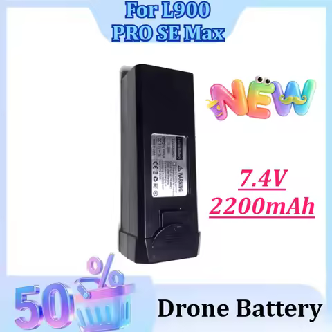 7.4V 2200mAh Upgraded L900 SE Drone Battery for L900PRO SE Max L900 Pro SE Max Replacement Intellige