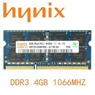 DDR3เดิมของ Hynix 4GB 1066Mhz PC3-8500S สำหรับหน่วยความจำ RAM ของแล็ปท็อป