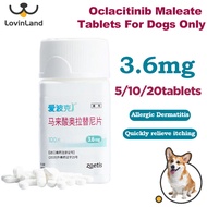 Apoquel Oclacitinib Maleate Tablets for Dogs Only 3.6mg