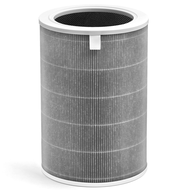 【Beverly】-1 Piece Air Purifier Filter Gray Composite Materials Home Appliance Accessories for Mi Models 1, 2, 2S, 2C, 2H, 3, 3C, 3H &amp; Pro - H13 True HEPA &amp; Activated Carbon