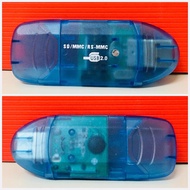 USB 2.0 SD/MMC Card Reader/RS-MMC Camera Mobile Phone Driving Recorder Reader Computer