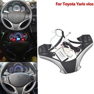 New Bluetooth Audio Steering Wheel Switch Fit For Toyota Yaris Vios 2013-2016 84250-0D120 84250-0D12