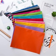 Waterproof Cloth Zipper Bag File Size A6 A5 B5 A4 B4 Document Storage