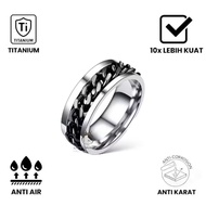 MEN'S TITANIUM RING HIP HOP RINGWanita