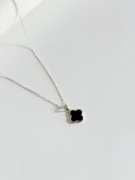 925純銀 四葉草 胎毛項鍊