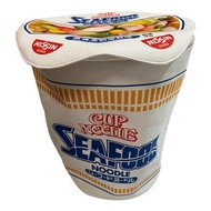 NISSIN 日清食品 53rd Anniversary 五十三周年 誕生紀念 Cup Noodle 合味道 杯麵 杯面 巨型 巨大化 超巨型 收納袋 背囊 背包 Seafood 海鮮味 (可掛行李箱