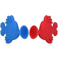 Nuby - Silly Suction Toys Kissing Fish - Red & Blue 18m+